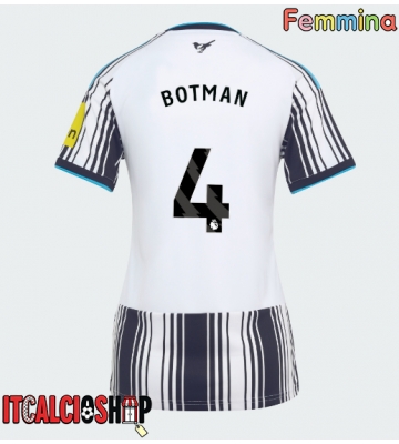 Newcastle United Sven Botman #4 Prima Maglia Femmina 2026-27 Manica Corta